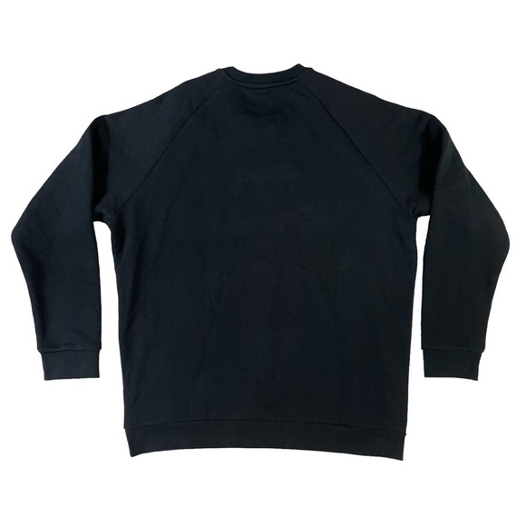 NWT Adidas Prime‎ green Essential Crewneck Long Sleeve Black Sweatshirt Size XL - Picture 3 of 7